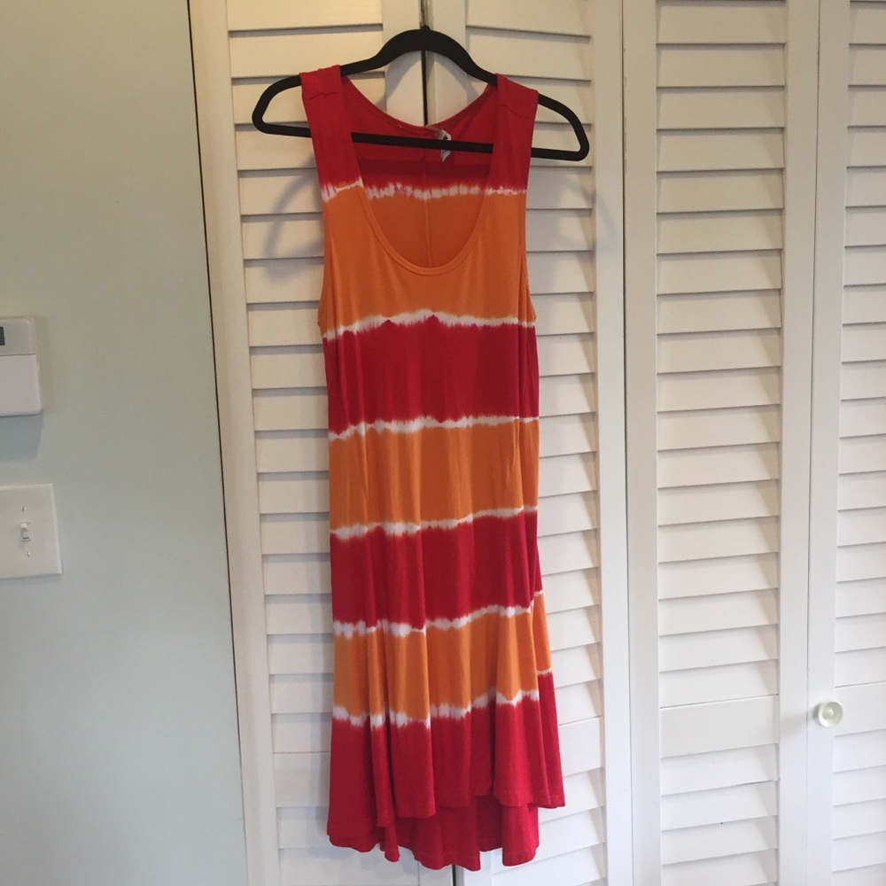 Calvin Klein tie dye dress